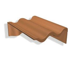 Benders Palema (2k) pultvindskedesten højre teglrød